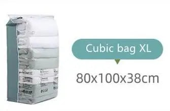 Bolsas de Almacenamiento al Vacío con Válvula – Sin Bomba, para Ropa y Edredones
